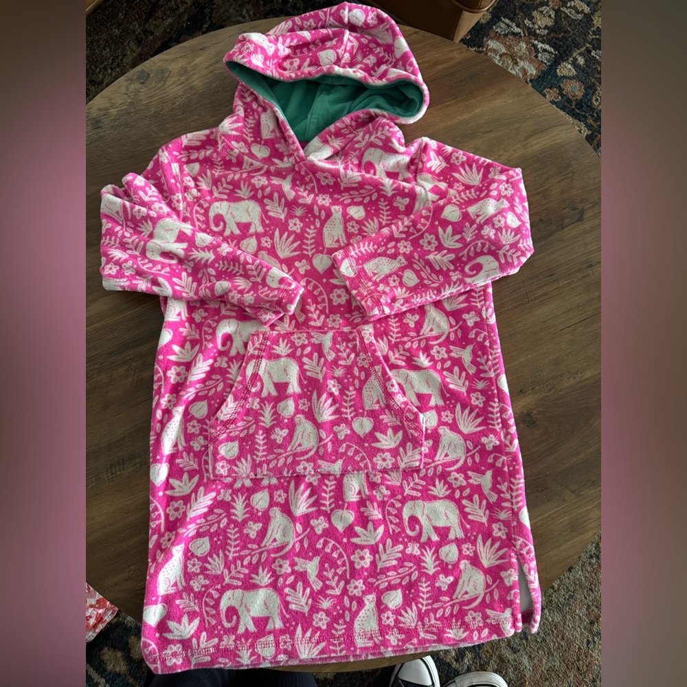 Mini Boden Toweling Beach Dress cover up - size 7-8y. Pool beach vacation! 🏖️🏖️